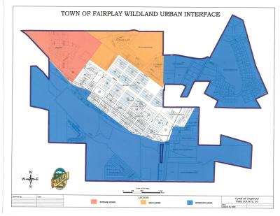 Wildland Hazard Map for Fairplay
