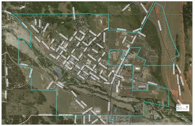 Town of Fairplay Town Limits Map
