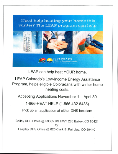 Park County LEAP Information